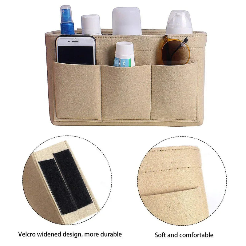 Make Up Organizer Insert Bag For Handbag