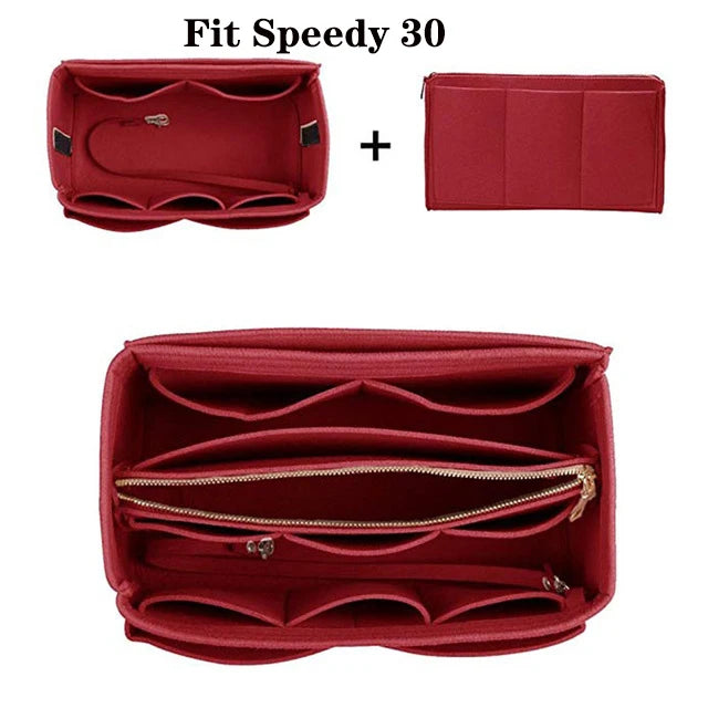 Make Up Organizer Insert Bag For Handbag