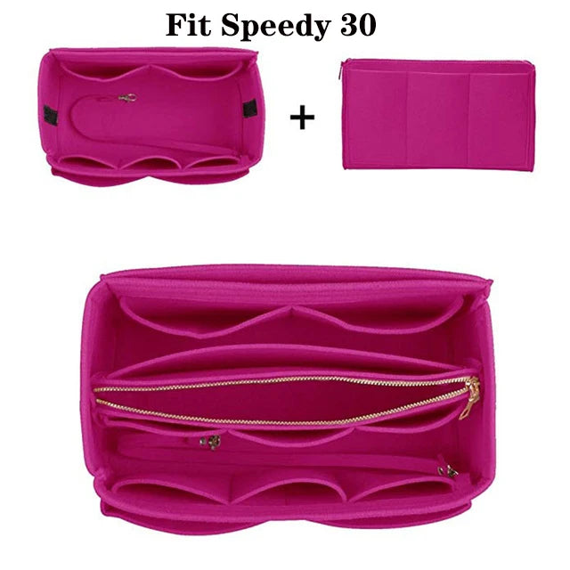 Make Up Organizer Insert Bag For Handbag