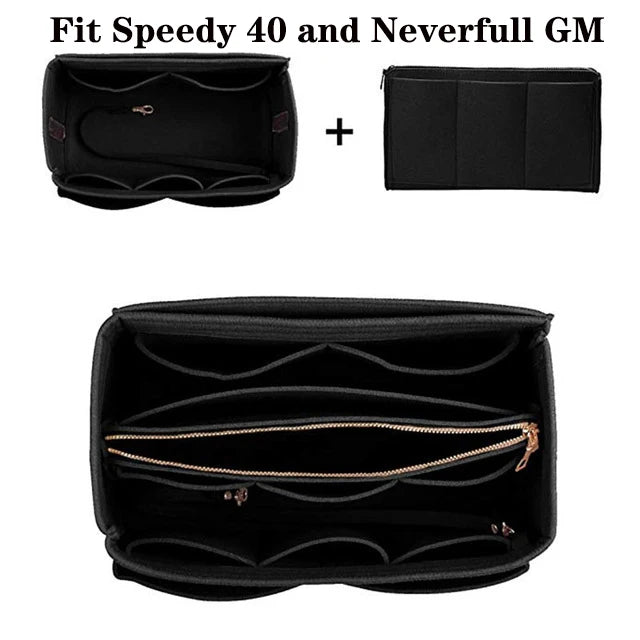 Make Up Organizer Insert Bag For Handbag