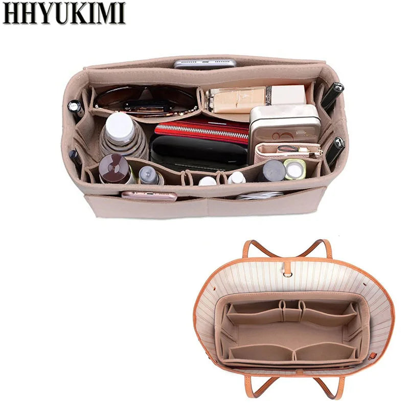 Make Up Organizer Insert Bag For Handbag