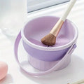 Makeup Brush Organizer and Cleaning Mat