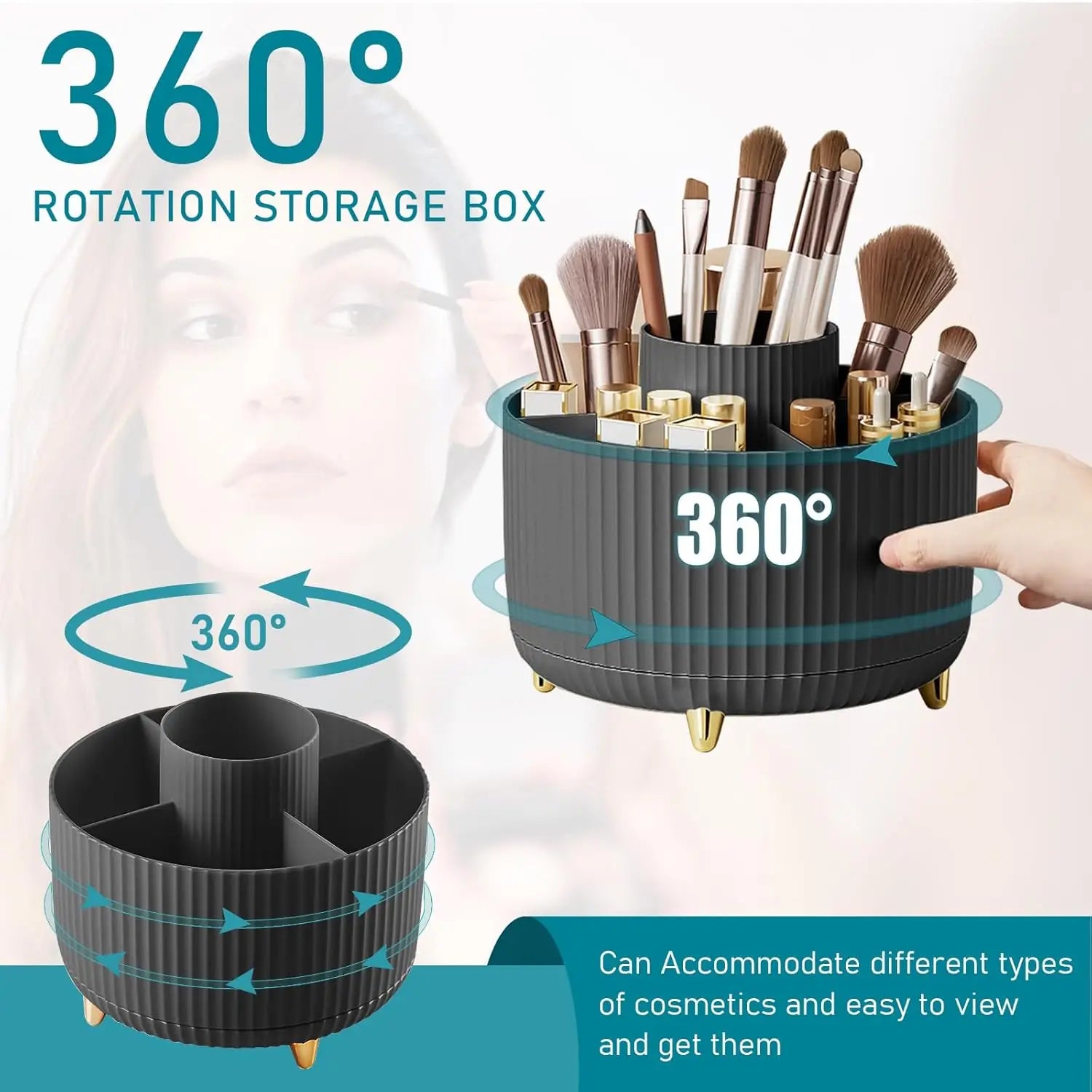 Makeup Brush Organizer